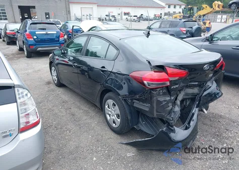 2017 Kia Forte Lx из США, поврежденный, VIN 3KPFK4A77HE127841
